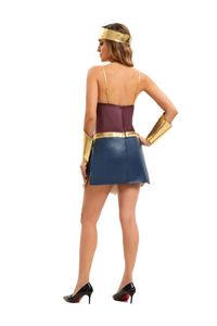 Nuovo Stile 2026 Costume di Halloween in Poliestere Ispirato a Wonder Woman della Justice League - Abito per Cosplay da Dea Greca - Product Image 5