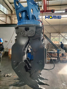 Hydraulische draaibare houtgreep voor graafmachines, zwaar uitgevoerde houtgreep voor bosbouw en bouw - Product Image 5