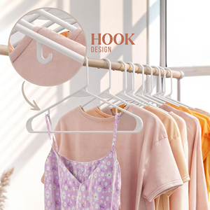 Perchas Clásicas Económicas Antideslizantes para Ropa, de Uso en Seco y Húmedo, que No Dejan Marcas - Product Image 4
