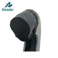 Pneu en caoutchouc plein en mousse PU CM595 de 12x2.125 pouces pour trottinette électrique et fauteuil roulant - Marque Aleader/Alleder Noir Fabriqué en Chine