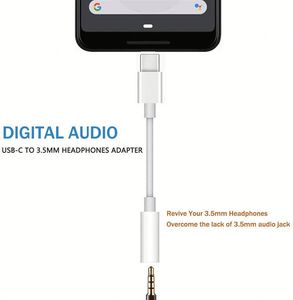 3.5MM-Type C Adapter <b>Cable</b> Audio Earphone Connector <b>Cable</b> <b>AUX</b>-Type C <b>Cable</b> - Product Image 2