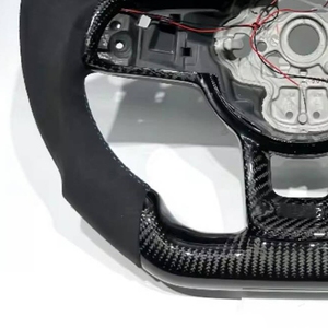 Volant en fibre de carbone Alcantara LED pour VW CC Volkswagen <span class=keywords><strong>Golf</strong></span> 5 6 <span class=keywords><strong>Golf</strong></span> 7 7.8 R <span class=keywords><strong>7R</strong></span> MK5 MK6 MK7 GTI Polo Passat B7 B8 Tiguan - Product Image 5