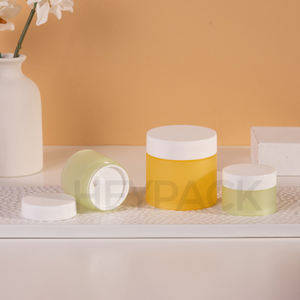 Pot de crème pour le visage en plastique PP 100g couleur personnalisée et impression de marque - Product Image 3