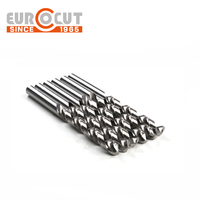 EUROCUT Brocas 118 degrés Din 338 HSS 4341 embouts entièrement au sol foret forets hélicoïdaux pour métal bois