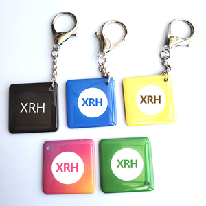 Étiquette RFID personnalisée N213 215 216 avec code QR, porte-clés en époxy, URL, réseaux sociaux, porte-clés, avis Google, carte de visite intelligente NFC - Product Image 6