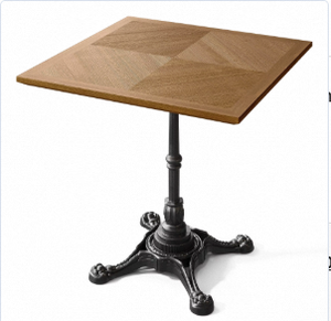 Mesa de Comedor Cuadrada Moderna Ferrero 02 80x80, Diseño Industrial Compacto, Muebles de Cocina para el Hogar, Venta al por Mayor OEM - Product Image 3