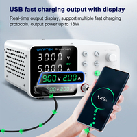 Alimentation électrique de laboratoire réglable DC de haute précision Wanptek TPS-C305, source régulée variable pour banc de travail