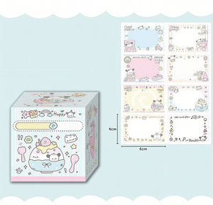 Nhà máy tùy biến và bán buôn các phim hoạt hình dễ thương động vật kéo ra ghi chú dán thiết lập cho sinh viên Memo miếng dán tin nhắn - Product Image 3