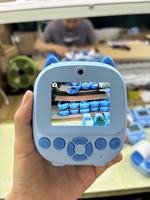 Appareil photo S5 avec impression, 19 langues, 1300 mAh, thermique sans encre, écran 2,4 pouces, vidéo, graffiti, DIY, vente en gros mondiale