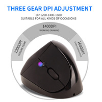 OEM 2023 GHz PC Mouse Gaming nirkabel ergonomis, aksesori komputer LED tahan air antarmuka USB ergonomis