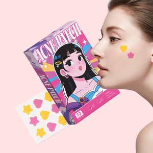 可爱双形痤疮贴片 CE 认证 快速愈合水胶体贴片 可提供 OEM 和自有品牌服务 - Product Image 2