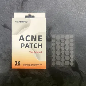 Scatola di imballaggio personalizzata coreana Patch Acne Microneedle macchie curative rimuovendo il cerotto del brufolo dell'acne idrocolloide