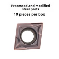 Insertos de Carburo CNC CCMT09T304/CCMT09T308, Repuestos para VP15TF, para Mecanizado Interno de Acero Inoxidable