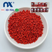 Masterbatch de couleur NUOXIN de qualité alimentaire pour film soufflé et plastique de qualité pour le tirage, PP PE, dosage 2%-5%, accessoires pour outils électriques