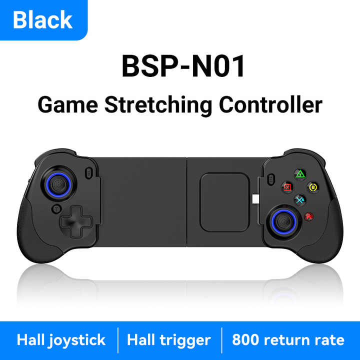 Gamepad Stretch Per IPhone/Android/PC/PS4/XBOX – Joystick Hall, Trigger Magnetici, Bluetooth 5.0, Bianco