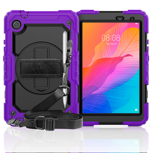 Ốp Xoay 360 Độ Cho Huawei Matepad T8 Vỏ Máy Tính Bảng Có Dây Đeo Vai Cho Honor Pad X7 - Product Image 1