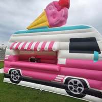 Tienda de Carnaval inflable personalizada inflable GMY, cabina de soporte de concesión inflable