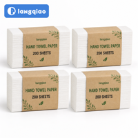 Serviettes en papier certifiées FSC, OEM ODM, étiquette privée personnalisée, usine directe, serviettes en papier commerciales douces et absorbantes, vente en gros