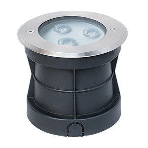 Lumière <span class=keywords><strong>LED</strong></span> encastrée au sol pour terrasse, paysage, allée, <span class=keywords><strong>extérieur</strong></span>, 3W, IP68, étanche, acier inoxydable, <span class=keywords><strong>12V</strong></span>, 24V - Product Image 3