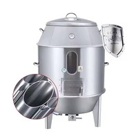Four à rôtir au charbon de bois en acier inoxydable, électrique, à gaz, pour rôtir le mouton, le porc, le poulet, le canard - Composants principaux PLC