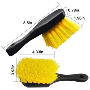 Kit de detalles de lavado de coches con cerdas suaves, <span class=keywords><strong>cepillo</strong></span> de limpieza de ruedas de nailon, <span class=keywords><strong>cepillo</strong></span> de llanta de neumático para lavado y limpieza de coches, ruedas y <span class=keywords><strong>llantas</strong></span> - Product Image 6