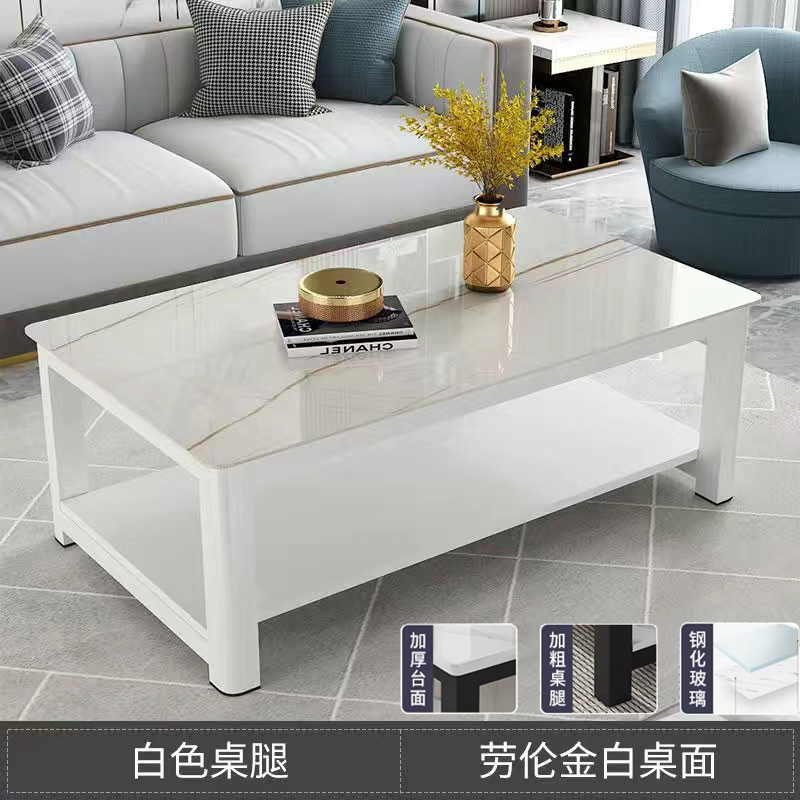 Cara de platino, patas de acero al carbono blanco, blanco -- Dongxu