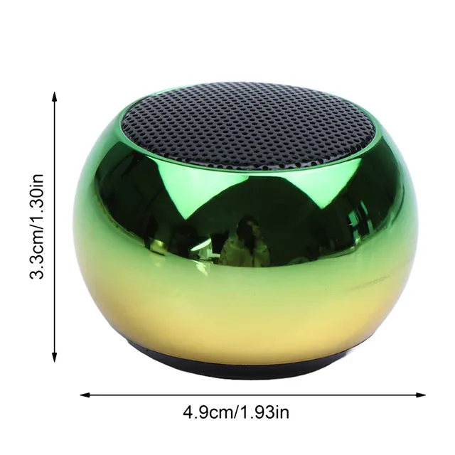 M3 High Quality Bass Mini Speaker Subwoofer Loud Outdoor Sports Portable Round Small Wireless Speaker for Mobile Phone