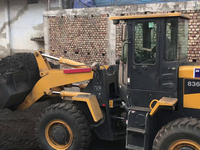 China Top Brand 3,6 Tonnen Radlader CLG836 Kleiner Frontlader mit 1,7 m³ Schaufel kapazität zum Verkauf