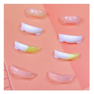 Pads de <span class=keywords><strong>rehaussement</strong></span> de <span class=keywords><strong>cils</strong></span> sans colle, boucliers de lamination auto-adhésifs japonais Panda Pad, 4 tailles, grands pads de <span class=keywords><strong>rehaussement</strong></span> pour permanente et <span class=keywords><strong>teinture</strong></span> des <span class=keywords><strong>cils</strong></span> longs - Product Image 1