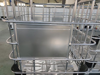 1000L IBC tanques jaula de acero Internediate Bulk Container Tank Structure para la venta