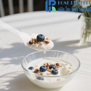 Cucharas y tenedores desechables ecológicos para helados, camping y restaurantes, biodegradables, libres de BPA, aptos para alimentos, sostenibles - Product Image 4