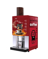 Self Service Commercial Entièrement Automatique Qr Code Pompe À Eau Table Top Haricot à Tasse Thé 307a Café Distributeur Automatique Fabriqué en Chine
