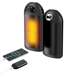 Calentador de Manos con Banco de Energía de 5000mAh y 5W, Batería de Litio-Polímero, Doble USB Tipo-C, Portátil, con Pantalla LED - Product Image 1