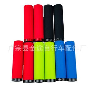 Poignées de guidon de vélo Jintu 22,2 mm en éponge PP avec anneau de verrouillage en aluminium simple face pour VTT - Product Image 4