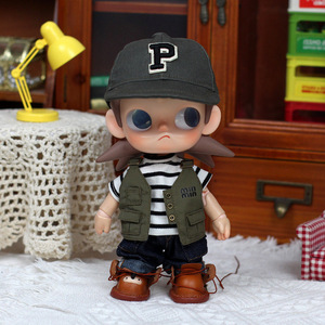 Gaga Girl Doll Outfit 20cm Outdoor Hiking Workwear Canvas Lightweight Unisex Travel Clothes - Product Image 3