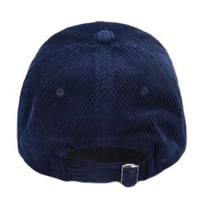 Casquette de baseball en velours côtelé à 6 panneaux, profil bas, visière longue, personnalisable avec logo, respirante et imperméable, haute qualité et tendance - Product Image 6