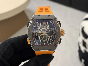 Reloj Mecánico Digital con Correa de Goma Rm Racing Series Tonneau Case, Serie 65-01, para Hombre, 48 mm - Product Image 2