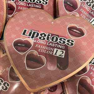 Lot de 12 rouges à lèvres liquides mats Miss Royal à faible MOQ – Maquillage végétalien avec couvercle en forme de cœur – Cosmétiques Traje De Lapiz Labial - Product Image 4