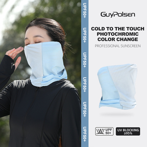 Protección solar personalizada, polaina <span class=keywords><strong>de</strong></span> seda, pañuelo para la cara, cubierta para pesca, caza, ciclismo y uso <span class=keywords><strong>de</strong></span> máscara - Product Image 4