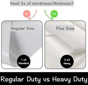 Sacs thermorétractables jetables en PE pour la peinture des enfants, les fêtes des adultes, la cuisine, les tâches ménagères, imperméables, taille personnalisée, prix d'usine - Product Image 4