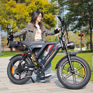 Vélo électrique tout-terrain VOMO X50 E BIKE FAT avec moteur à moyeu arrière et batterie au lithium EBIKE - Product Image 4