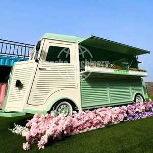 Carrito de Comida Móvil Eléctrico, Carrito de Crepas, Carrito de Desayunos en Venta - Remolque de Comida para Aperitivos, Construcción de Acero Inoxidable Resistente a la Oxidación - Product Image 1