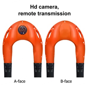 Tecnología Innovadora: Vehículo de Superficie No Tripulado (USV) de HDPE con Control Remoto, Bóya de Rescate Motorizada con Batería para Seguridad - Product Image 3