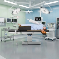 Mesa de Operaciones Electrohidráulica HE-608-A, Capacidad de Carga de 350 kg, Compatible con Brazo en C, CE