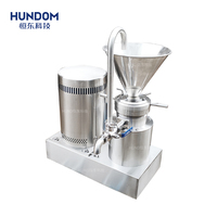 Moulin colloïdal industriel de lait d'amande de Mayonaise d'acier inoxydable de capacité élevée/beurre d'arachide faisant la machine en vente