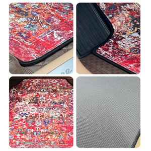 Tapis de voiture universels OEM de marque propre, motif tapis persan, ensemble de 4 pièces, sur mesure, toutes saisons - Product Image 3