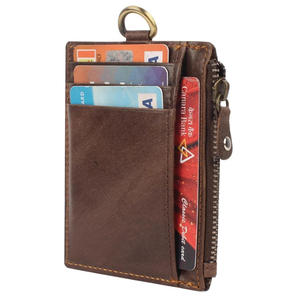 Compact PU Leather RFID Blocking Credit <b>Card</b> <b>Wallet</b> Customizable Features Bi-Fold Closure Fashion Style Unisex Appeal Premium - Product Image 4