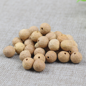Perles de graines de Bodhi en vrac, 13mm, rondes, en matériau naturel d'arbre, pour la fabrication de bracelets, accessoires de bijoux DIY, vente en gros - Product Image 1