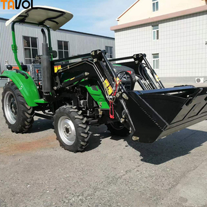 Mini Tractor Agrícola Compacto 4x4 con Retroexcavadora Trasera, Motor Chino para Cortacésped, Parte Delantera con Ruedas 4WD, Precio - Product Image 4