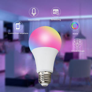 Ampoule LED intelligente compatible <span class=keywords><strong>ESP8266</strong></span> <span class=keywords><strong>Tuya</strong></span> avec une puissance de 9 W, température de couleur 2700-6500 K + RGB, prise en charge du micrologiciel Tasmota (E26/E27/B22) - Product Image 6